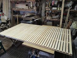 Трап дерев&acuteяний великий в душову