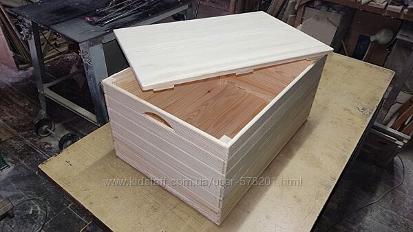 Ящик великий декоративний з накладною кришкою