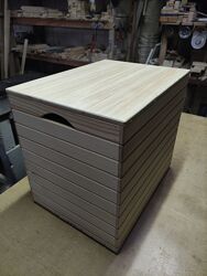 Дерев´яний ящик декоративний під побутову техніку на кухню як варіант