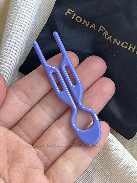 Для волос Fiona Franchimon N1 Hairpin in Purple, Single шпилька, заколка