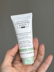 Маска для волос christophe robin hydrating melting mask 40ml