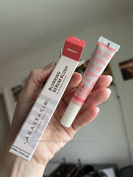 Жидкие румяна Anastasia Beverly Hills Blurring Serum Blush Hibiskus