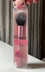 Пензлики для макіяжу real techniques 400, 402 для пудри, бронзера, румян