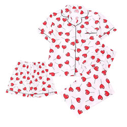 Женская пижама тройка вишенка М-2XL 2 цвета