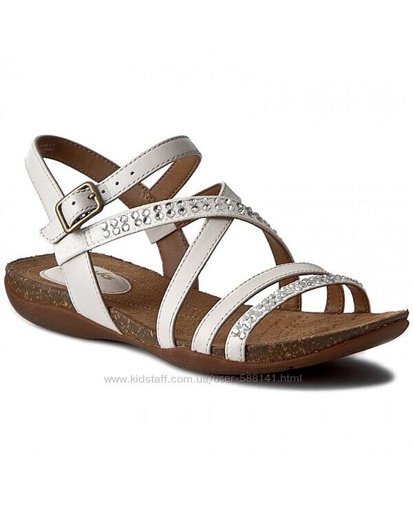 Clarks Autumn Peace кожаные босоножки 