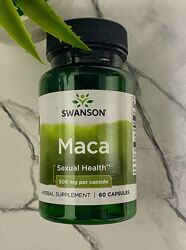 Swanson, Мака, Maca 500 мг, 60 шт