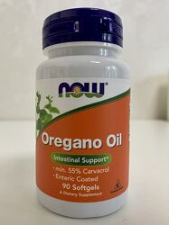 NOW Foods, олія орегано, 90 капсул
