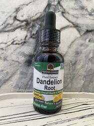 Nature´s Answer, корінь кульбаби, рідкий екстракт, без спирту, 2000мг, 30