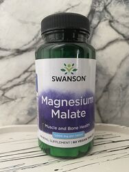Swanson, малат магнію, 1000 мг, 60шт