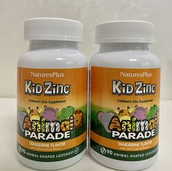 NaturesPlus, Source of Life, Animal Parade, Kid Zinc, 90 пастилок