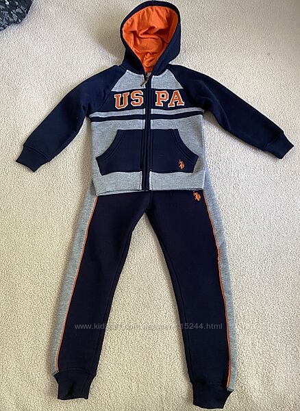 Теплий спортивний костюм 5-6 р. US Polo Assn