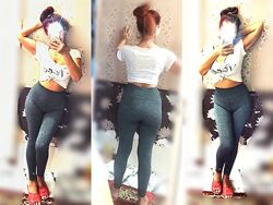 Лосины спортивные Gymshark с мелким нюансом.