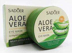 АКЦІЯ Гідрогелеві патчі Sadoer Aloe Vera Collagen патчи з Алое та Колагеном