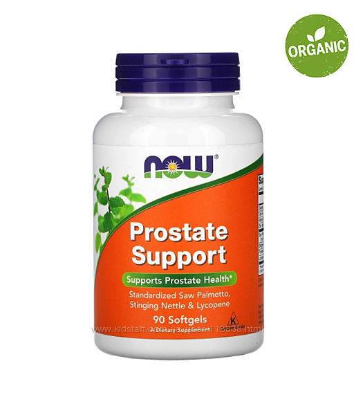 Now Foods, Prostate Support, 90 капсул. Здоровье простаты