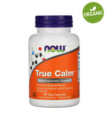 Now Foods, True Calm, 90 капсул. Успокоительное