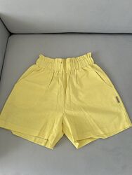 Нові лляні шорти, розмір S/M український бренд MK fashion 