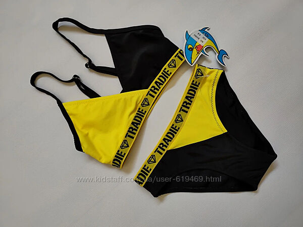 Стильный, молодёжный раздельный купальник для подростков, размеры в наличии