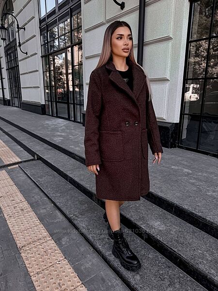 Новиночки Класний кардиган букле  . Розміри 42- 56