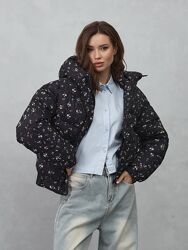  Новиночки Класна ошатна куртка зима  . Розміри 42-64