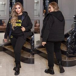 Новиночки Класний кстюм на флісі ботал.  Розміри 48-54