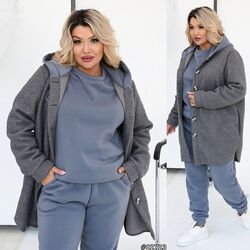 Новиночки класний спорт 3-ка ботал на флісі. розміри 50-60