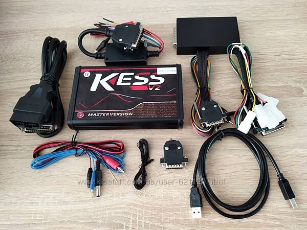 Программатор KESS V2 Master 5.017 - ПО 2.80 - красная плата