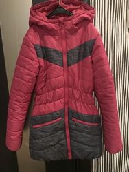 Пальто демісезонне для дівчинки 134 см