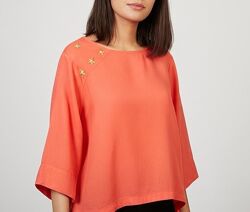 Симпатичная блуза из льна.