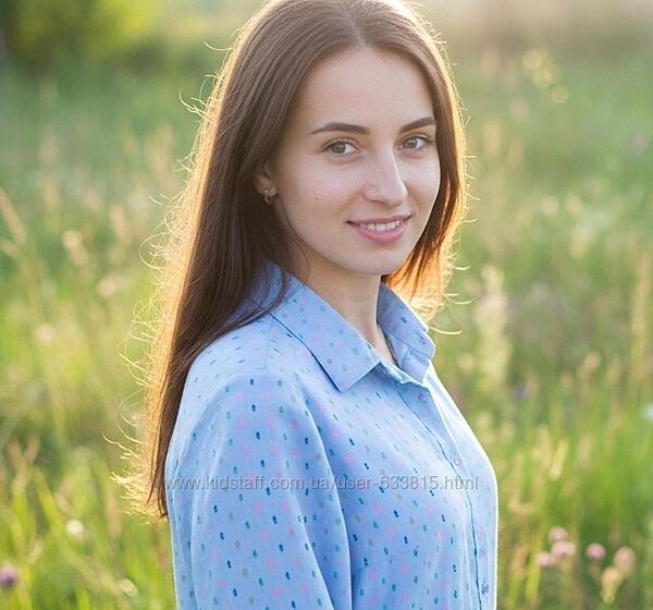 Симпатичная хлопковая рубашка.