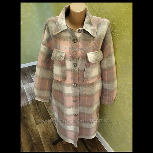 Пальто - рубашка женское