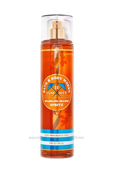 Парфумований спрей для тіла Bath and Body Works Sparkling Orange Spritz