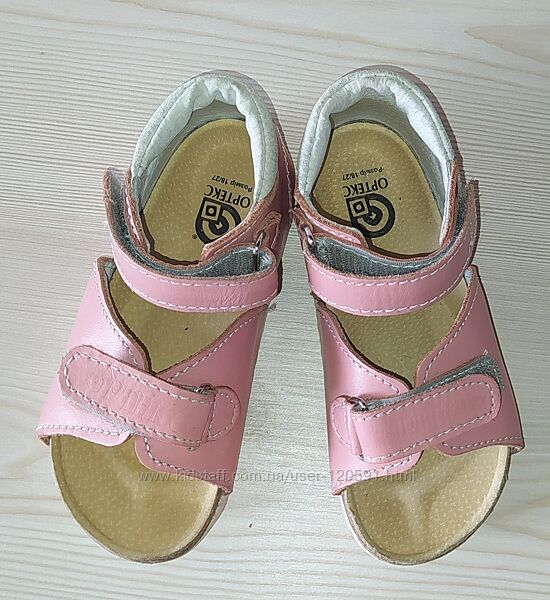 Ортопедичні босоніжки Ortex 27р, 16,5-17см, в стані нових