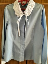 Фабричная блузка Альберо р 146 в школу