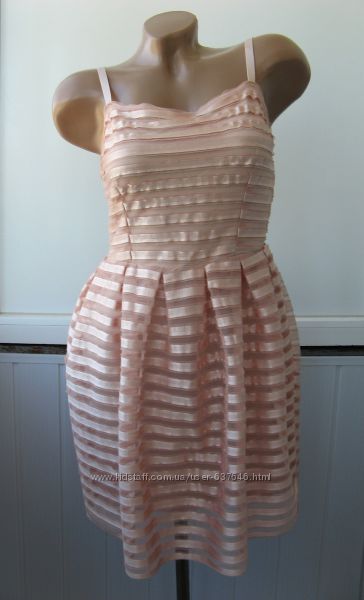 Платье с пышной юбкой, коктейльное. H&M 