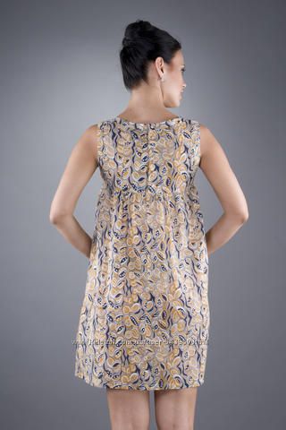 Платье сарафан Naf-Naf хлопок идеально на лето и платье-мини