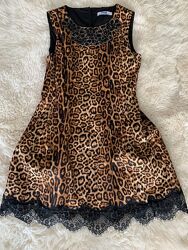 Платье леопардовое 