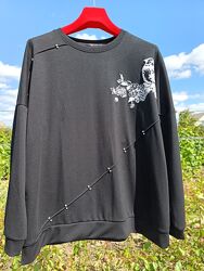 Світшот жіночий з пташкою 4xl, Турція