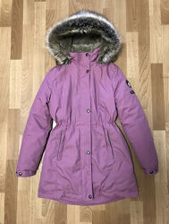 Зимняя парка на девочку пуховик пальто lenne ленне