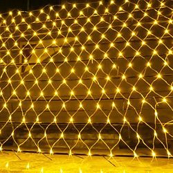 Гирлянда светодиодная Сетка L180 теплый белый цвет 2 м  2 м