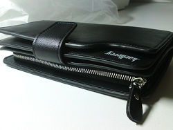 Мужской клатч кошелек портмоне Baellerry Business 1063 Black