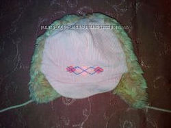 Теплая зимняя шапка для девочки Raster размера 50-52