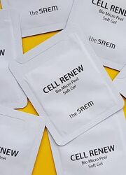 Пилинг-скатка The Saem Cell Renew Bio Micro Peel Soft Gel, 1,5 мл