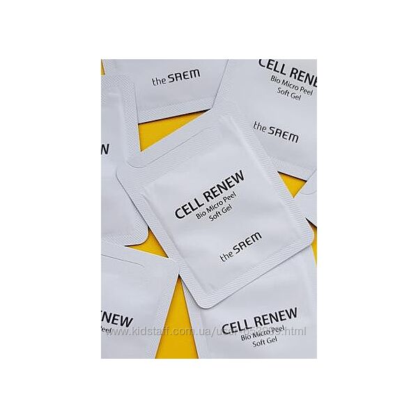 Пилинг-скатка The Saem Cell Renew Bio Micro Peel Soft Gel, 1,5 мл