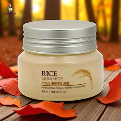 Увлажняющий крем The Face Shop Rice & Ceramide Moisturizing Cream 50 мл
