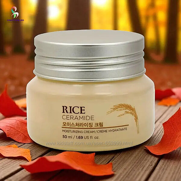 Увлажняющий крем The Face Shop Rice & Ceramide Moisturizing Cream 50 мл