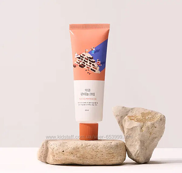 Барьерный крем с экстрактом соевых бобов Round Lab Soybean Panthenol Cream 