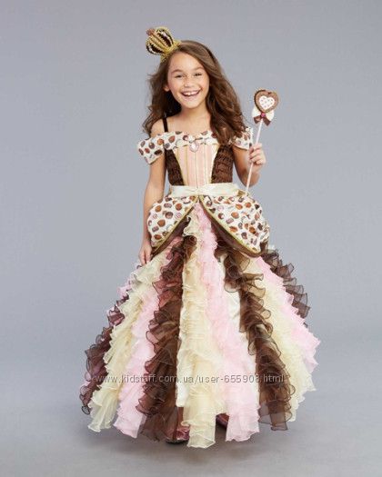 Костюм Шоколадна принцеса, розм. 6-8 років