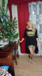 Платье праздничное, новый год