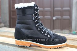 Женские зимние ботиночки  36-41 р ТМ Restime pwz14310 black