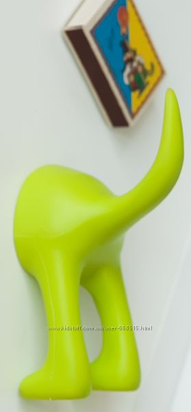 Крючок - вешалка, прочная, из Икеи. Ikea. Зад, хвост собаки. оригинальный